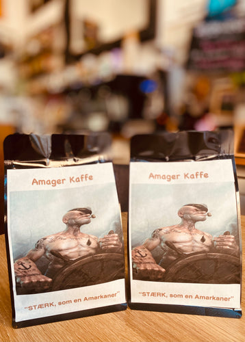 AMAGER KAFFE:  2 bags of 250g whole bean *STRONG