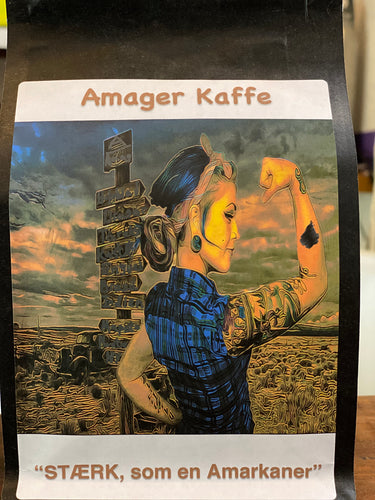 AMAGER KAFFE:  2 bags of 250g whole bean